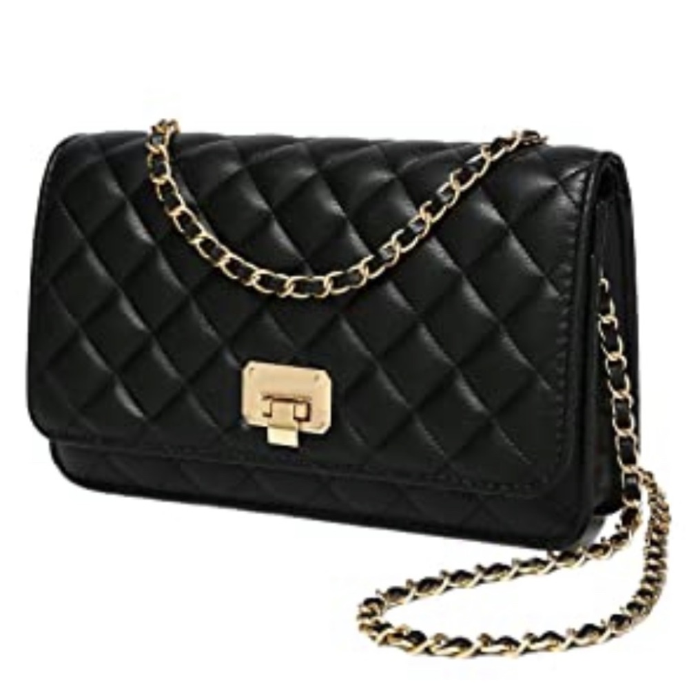 New Quilted Flap Bag Crossbody Fashion Handbag Purse Gift for Women/Girls